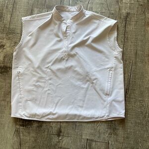 Discontinued Figs White Rafaela Oversized Scrub Top